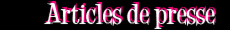 Articles de presse